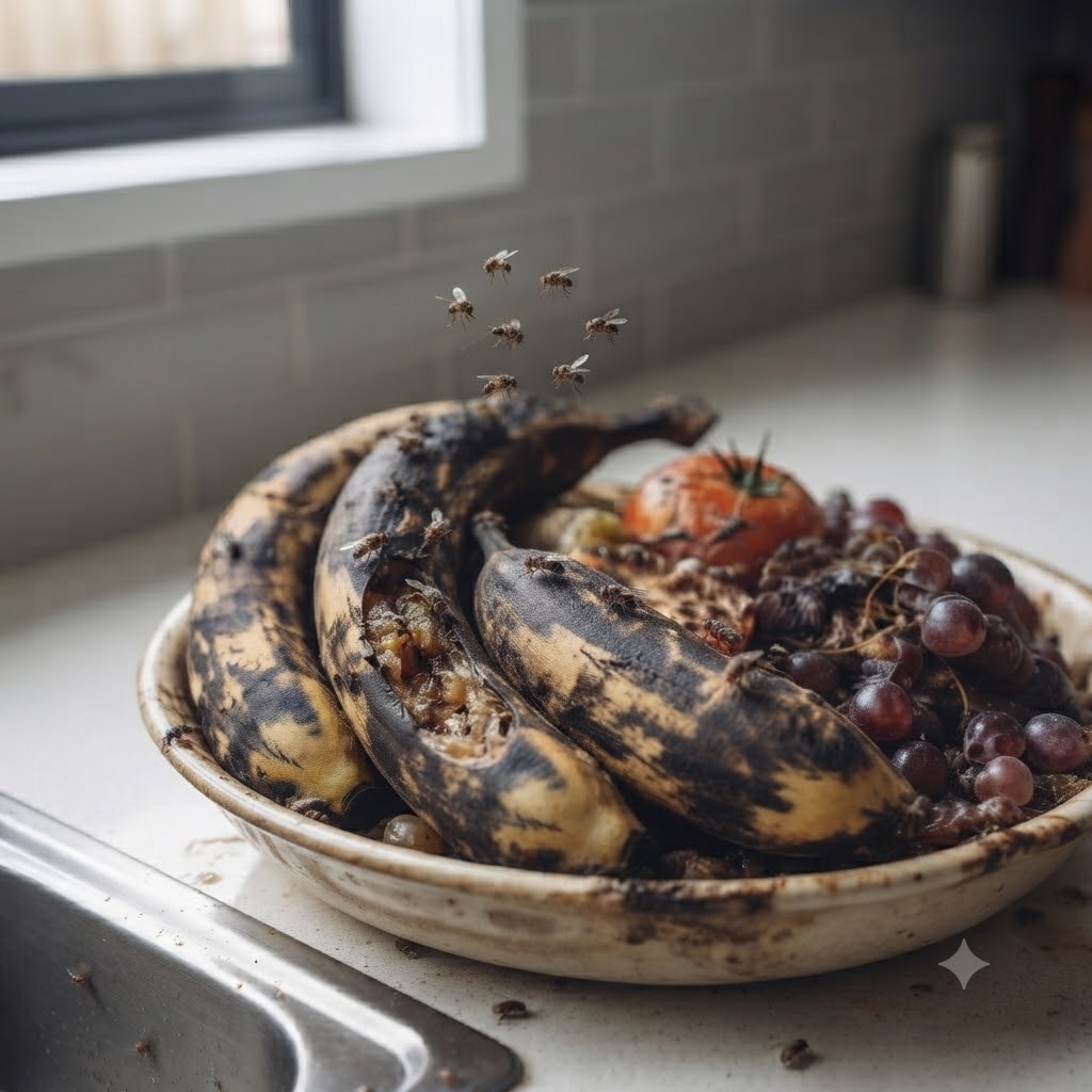 Severe fruit fly infestation Sydney
