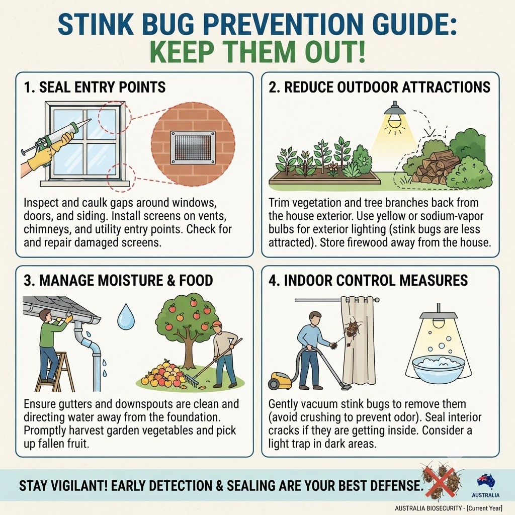 Stink bug prevention tips guide Sydney